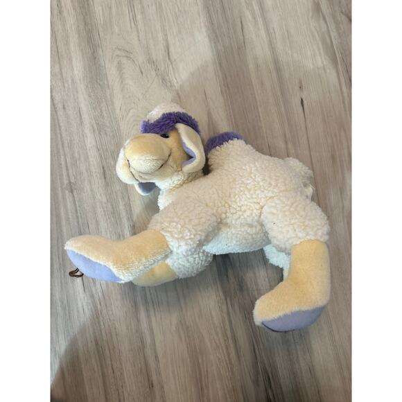 Vintage 1985 REMCO FIRFFELS SHAMEL Chamouton PLUSH CAMEL Purple Stuffed Animal - Picture 3 of 7